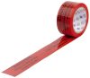 Warndruckband 50mmx66m rot/orange