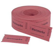 Gutscheinmarke 500St/Rl rot