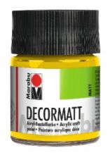 Decormatt Acryl gelb