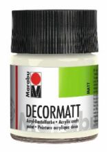 Decormatt Acryl weiß