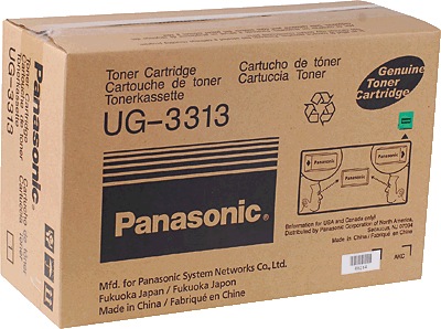 Panasonic Lasertoner/UG3313 schwarz 10.000 Blatt UF550