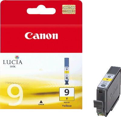 Canon Tintenpatrone PGI9Y 1037B001 gelb 930 Blatt gelb PIXMA iX7000, iX7000R, MX7600, MX7600R, Pro9500, Pro9500 MarkII