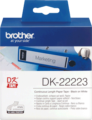 brother Endlosetikett DK22223 50mmx30.5m weiß