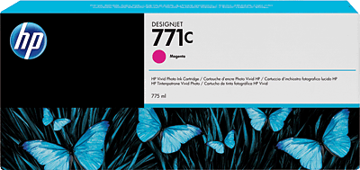 hp Tintenpatrone/B6Y09A magenta Inhalt 775ml 711C DesignJet Z6200