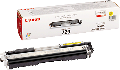 Canon Lasertoner/729Y yellow 1.200 Blatt 4367B002 i-SENSYS LBP7010C, LBP7018C