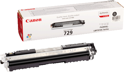 Canon Lasertoner 729BK 4370B002 schwarz 1.000 Blatt schwarz i-SENSYS LBP7010C, LBP7018C