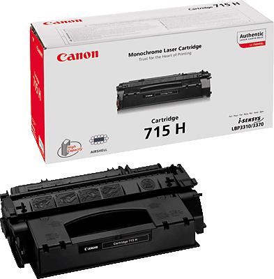 Canon Lasertoner 1976B002/CRG715H schwarz 7.000 Blatt 1976B002 i-SENSYS LBP3310, LBP3370