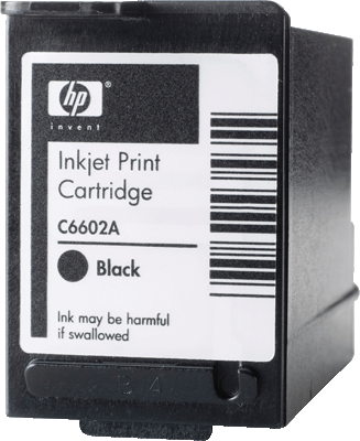 hp Tintenpatrone C6602A schwarz schwarz HP Addmaster IJ 6160/IJ 6000