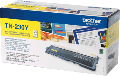 Brother Toner TN230Y gelb 1.400 Blatt gelb