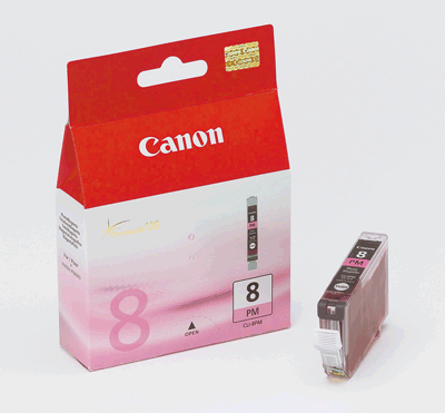 Canon Tintenpatrone CLI8PM 0625B001 mag 490 Blatt magenta foto PIXMA iP6600D, iP6600D, iP6700D, iP6700DR, MP950, MP960, MP960R, MP970, Pro9000, Pro9000 Mark II