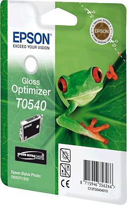 EPSON Tintenpatrone/T05404010 gloss Inhalt 13ml 400 Blatt T0540 Stylus Photo R1800, R800