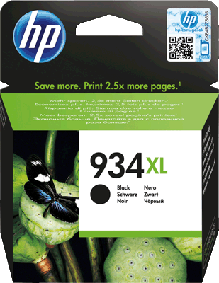 hp Tintenpatrone C2P23AE 934XL sw 1.000 Blatt schwarz HP Officejet Pro 6230 ePrinter, HP Officejet Pro 6830 eAIO