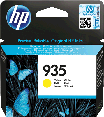 hp Tintenpatrone C2P22AE 935 gelb 400 Blatt gelb HP Officejet Pro 6230 ePrinter, HP Officejet Pro 6830 eAIO