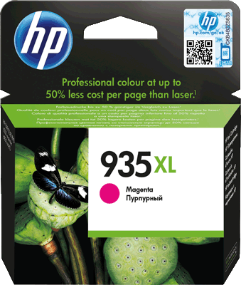 HP Tintenpatrone C2P25AE 935XL magenta 825 Blatt magenta HP Officejet Pro 6230 ePrinter, HP Officejet Pro 6830 eAIO