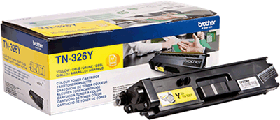 Brother Lasertoner TN326 gelb 3.500 Blatt gelb