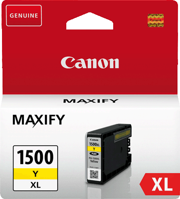 Canon Titenpatr. PG1500XL. 9195B001 gelb 935 Blatt gelb MAXIFY MB2050, MB2350