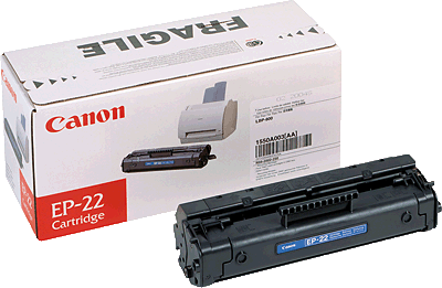 Canon Lasertoner 1550A003/EP22 schwarz 2.880 Blatt 1550A003 LBP800, LBP810, LaserShot LBP1120