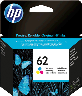 hp Tintenpatrone C2P06AE 62 3-farbig 165 Blatt 3-farbig (cyan, magenta, gelb) HP ENVY 5640 e-AiO, HP Officejet 5740 e-AiO, HP ENVY 7640 e-AiO