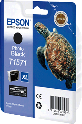 Epson Tintenpatro T15714010 T1571 sw schwarz Stylus Photo R3000