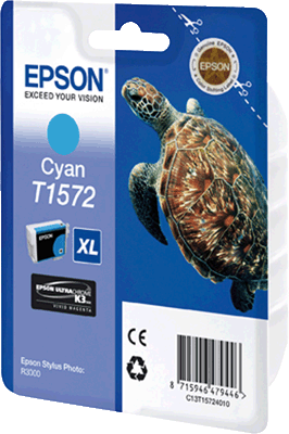 Epson Tintenpatro T15724010 T1572 cy cyan Stylus Photo R3000