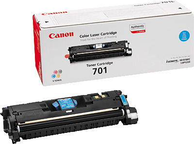 Canon Lasertoner/701C cyan 4.000 Blatt 9286A003 LaserShot LBP5200, MF8180C