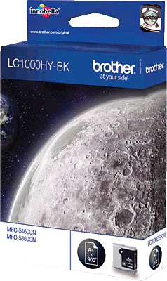 brother Tintenpatrone/LC1000HYBK schwarz 950 Blatt MFC-5460CN, 5860CN