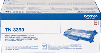 Brother Lasertoner TN3390 schwarz 12.000 Blatt schwarz