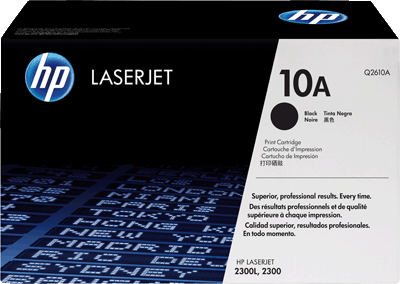 hp Toner Q2610A 10A schwarz 6.000 Blatt schwarz LaserJet 2300