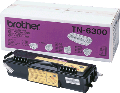 Brother Lasertoner TN6300 schwarz 3.000 Blatt schwarz