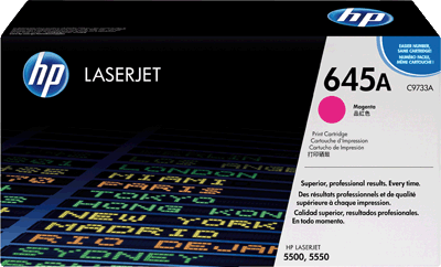 hp Toner C9733A 645A magenta 12.000 Blatt magenta Color LaserJet 5500, 5550