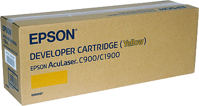 EPSON Lasertoner/S050097 yellow 4.500 Blatt AcuLaser C900, C900N, C1900, C1900D, C1900PS, C1900S, C1900WiFi