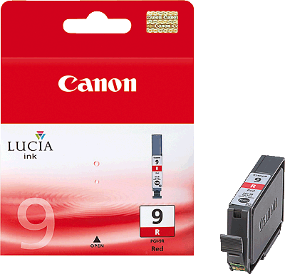 Canon Tintenpatrone/PGI9R rot Inhalt 14ml 1.600 Blatt 1040B001 PIXMA Pro9500, Pro9500 Mark II