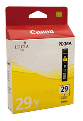 Canon Tintenpatrone/PGI29Y yellow Inhalt 36ml 1.420 Blatt 4875B001 PIXMA PRO-1