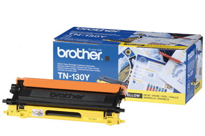 Brother Toner TN130Y yellow 1.500 Blatt gelb