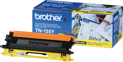 Brother Toner TN135Y gelb 4.000 Blatt gelb