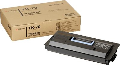 KYOCERA Lasertoner 370AC010/TK70 schwarz 40.000 Blatt 370AC010 FS-9100DN, FS-9120DN, FS-9500DN, FS-9520DN