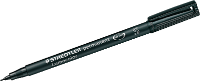 STAEDTLER Folienschreiber/314-9, schwarz, S