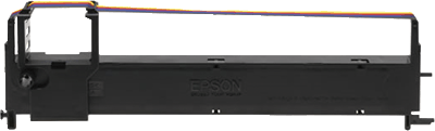 Epson Farbband S015073 4-farbig 700.000 Zeichen jeweils für cyan und magenta, 500.000 Zeichen cyan, 1 Mio Zeichen schwarz Blatt 4-farbig (schwarz, cyan, magenta, gelb)