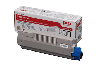 OKI Toner 43865708 schwarz 8.000 Blatt schwarz C5650 C5750