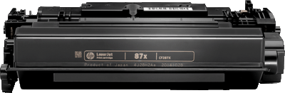 hp Toner CF287X 87X schwarz 18.000 Blatt schwarz Laserjet Pro M506, MFP M527