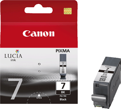 Canon Tintenpatrone PGI7BK 2444B001 sw schwarz PIXMA iX7000, MX7600