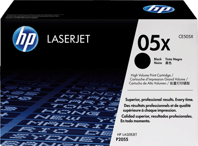 hp Toner CE505X 05X schwarz 6.500 Blatt schwarz LaserJet P2055