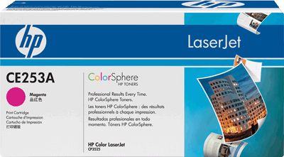 hp Toner CE253A 504A magenta 7.000 Blatt magenta Color LaserJet CM3530 mfp, CP3525