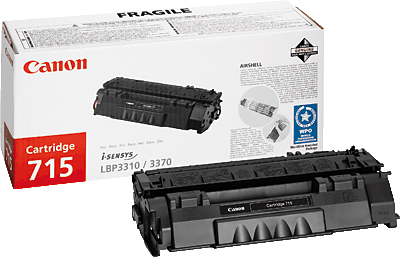 Canon Lasertoner 1975B002/715 schwarz 3.000 Blatt 1975B002 i-SENSYS LBP3310, LBP3370