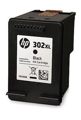 hp Tintenpatrone F6U68AE 302XL schwarz 480 Blatt schwarz DeskJet 1110, DeskJet 2130, DeskJet 3630, OfficeJet 3830, OfficeJet 4650, ENVY 4520