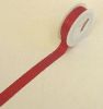 Doppelsatinband 25mmx25m rot