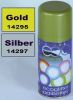 Glitterspray Weihnachten silber