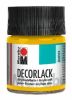 Decorlack Acryl mittelgelb