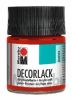 Decorlack Acryl kirschrot