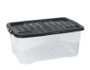 Ablagebox XW199 transparent/schwarz